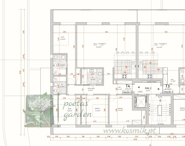 Apartamento T4 para Venda em Santo António dos Cavaleiros e Frielas Planta 1