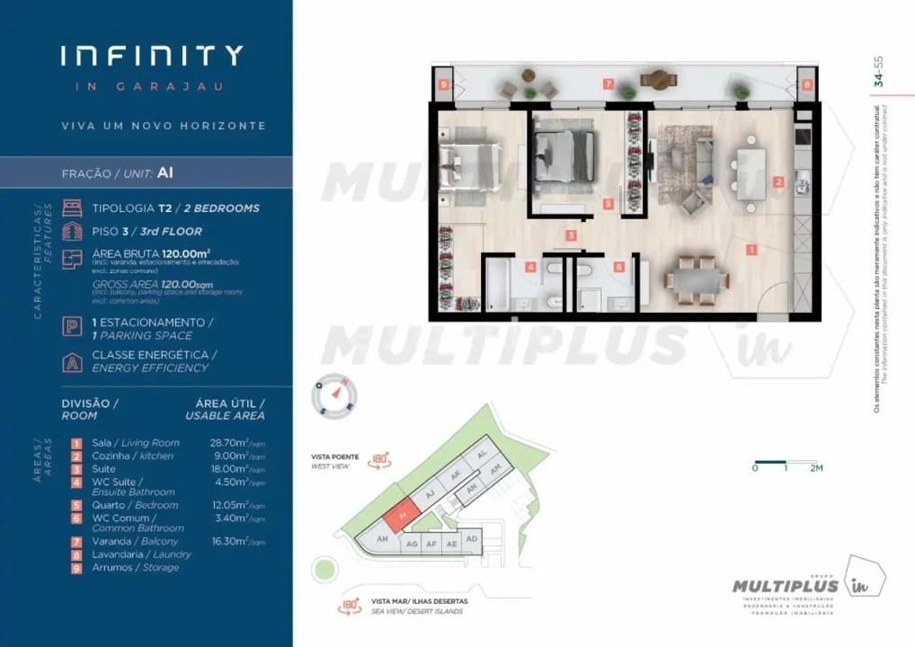 Apartamento T2 para Venda em Caniço Foto 4