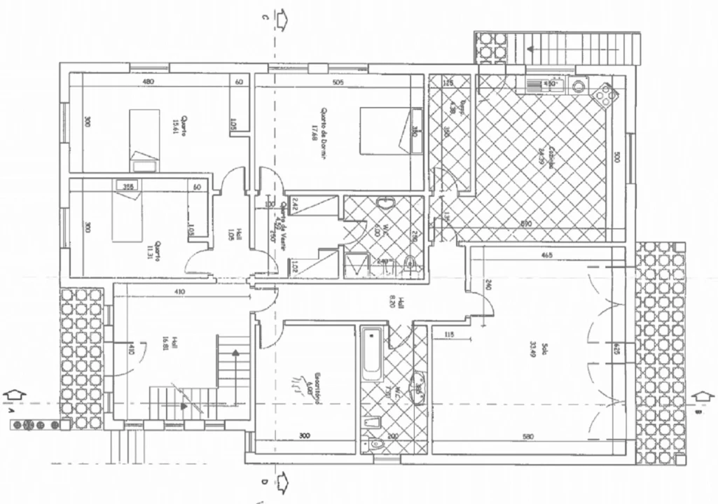 Moradia T4 para Venda em Santo Quintino Planta 2