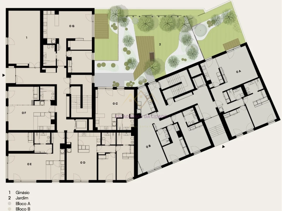 Apartamento T1 para Venda em Alcantara Planta 2