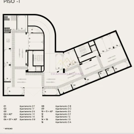Apartamento T1 para Venda em Alcantara