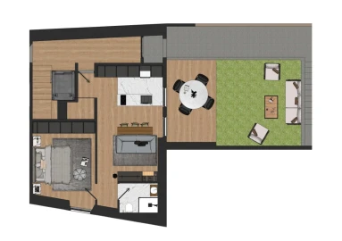 Apartamento T1 para Venda em Santa Maria Maior e Monserrate e Meadela