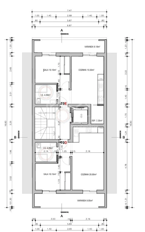 Apartamento T1 para Venda em Monte Gordo
