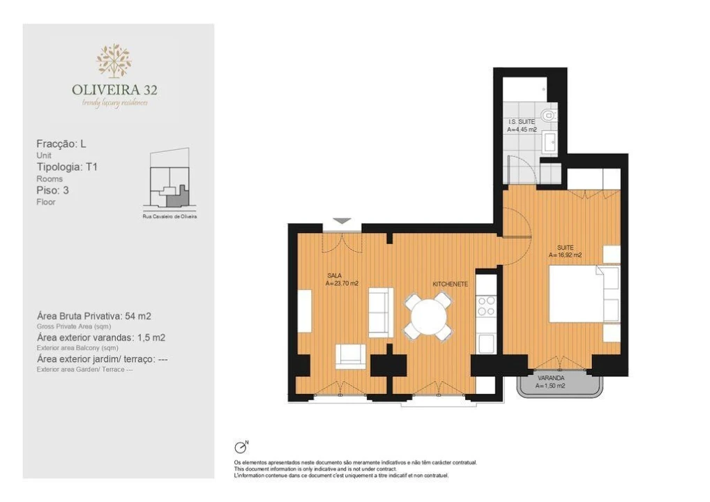 Apartamento T1 para Arrendamento em Arroios Foto 24