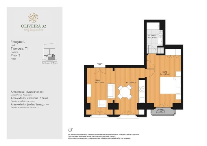 Apartamento T1 para Arrendamento em Arroios Foto 24