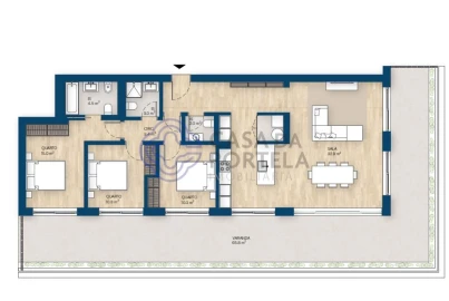 Apartamento T3 para Venda em Canidelo