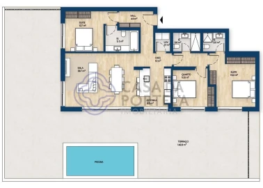 Apartamento T3 para Venda em Canidelo