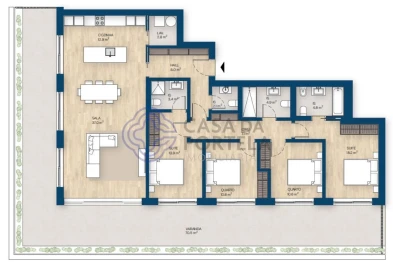Apartamento T4 para Venda em Canidelo