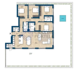 Apartamento T4 para Venda em Canidelo