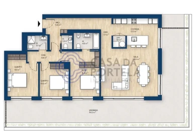 Apartamento T3 para Venda em Canidelo