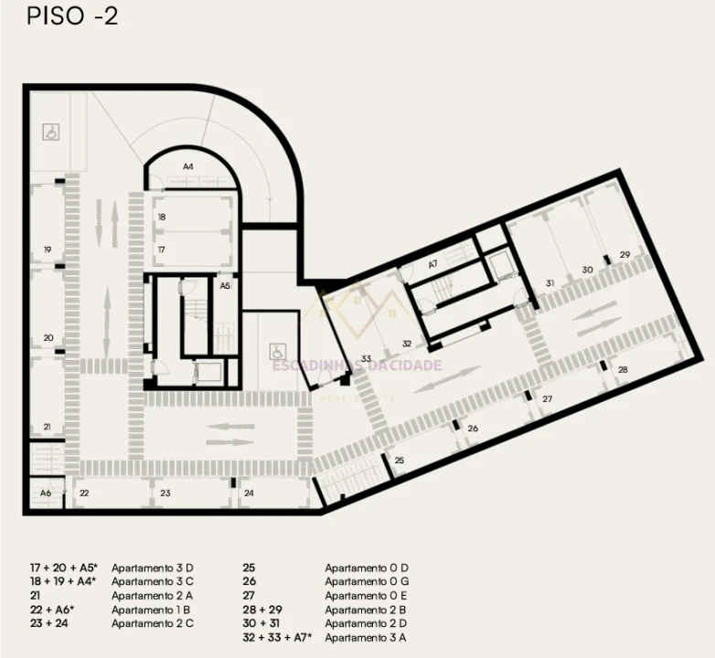 Apartamento T3 para Venda em Alcantara Planta 4