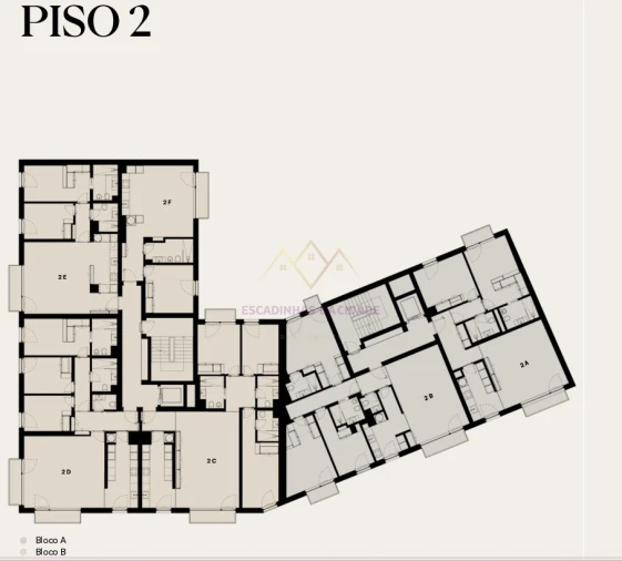 Apartamento T2 para Venda em Alcantara Planta 2