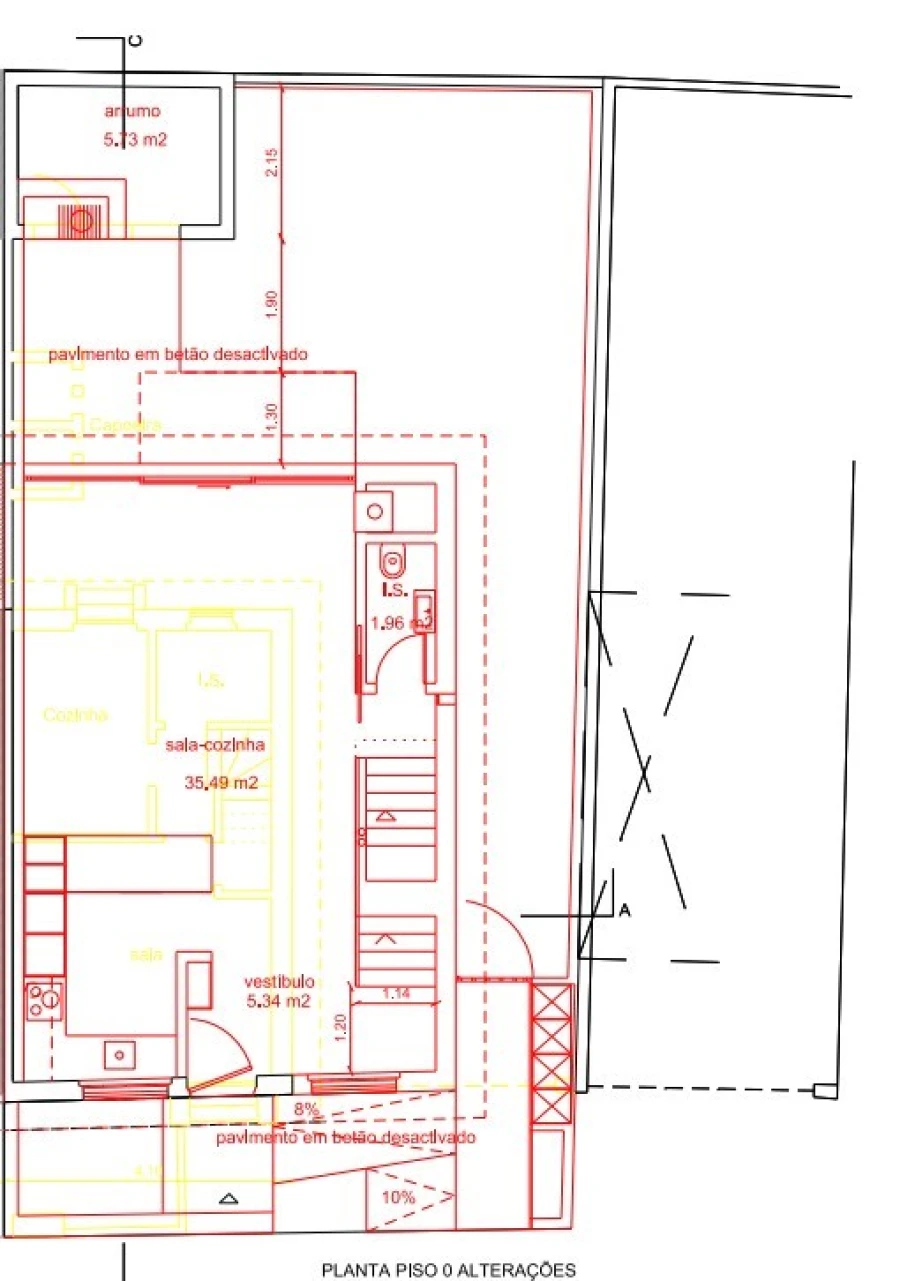 Moradia T2 para Venda em Beato Planta 2