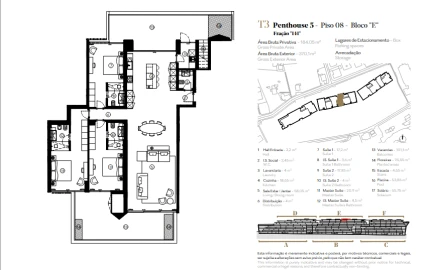 Apartamento T3 para Venda em São Martinho