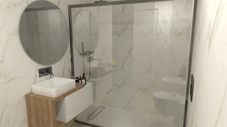 Apartamento T1 para Venda em Viseu Foto 13