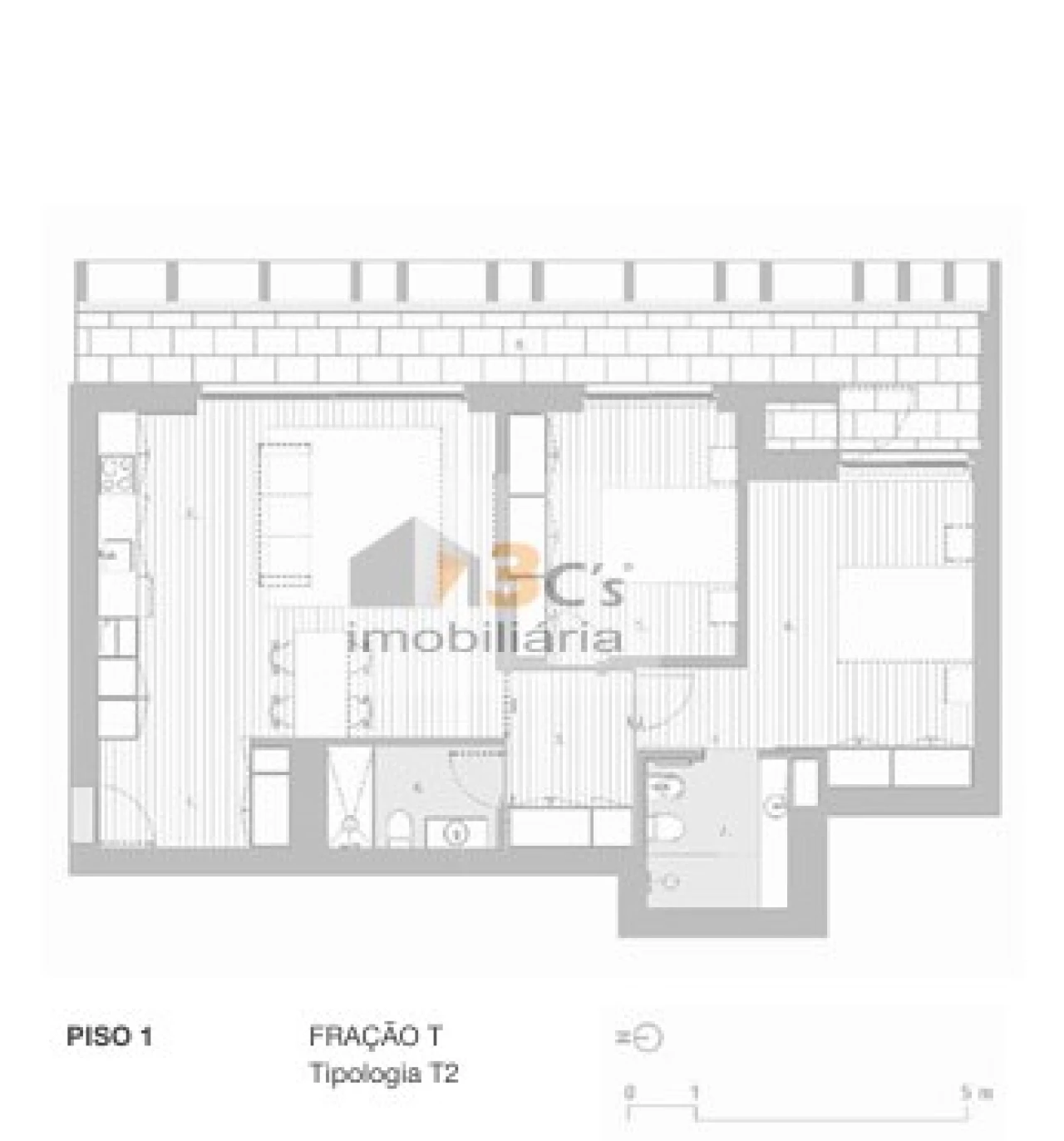 Apartamento T2 para Venda em Arcozelo Foto 12