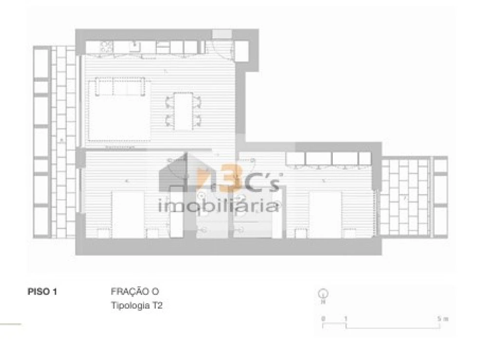 Apartamento T2 para Venda em Arcozelo Foto 24