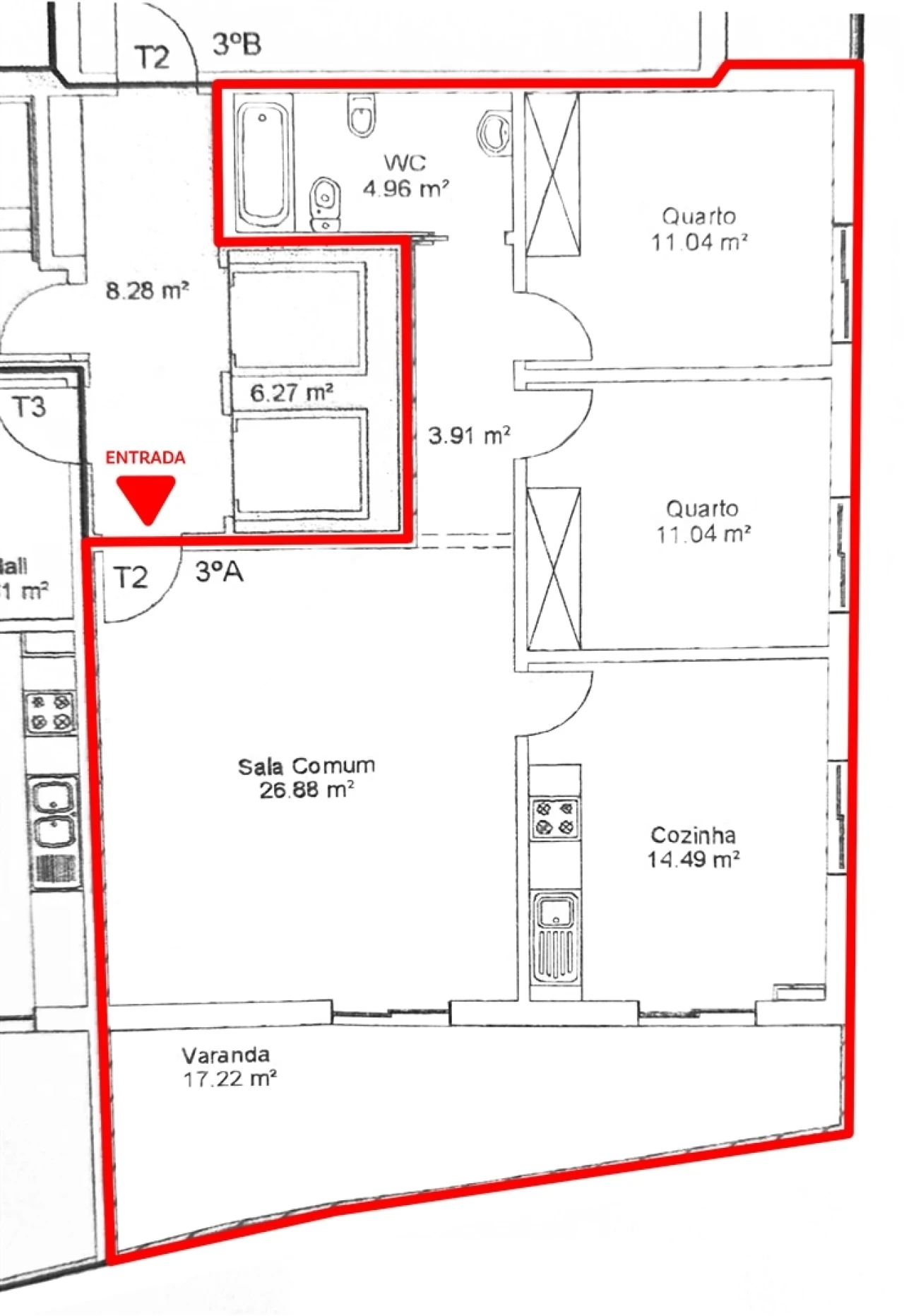Apartamento T2 para Venda em Loule (São Clemente) Foto 61
