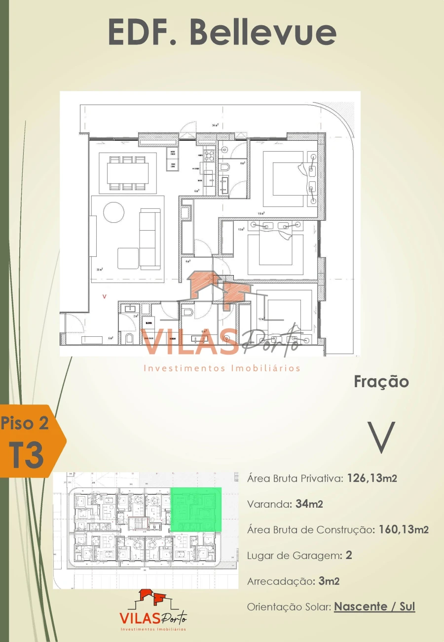 Apartamento T3 para Venda em Meixomil Foto 13