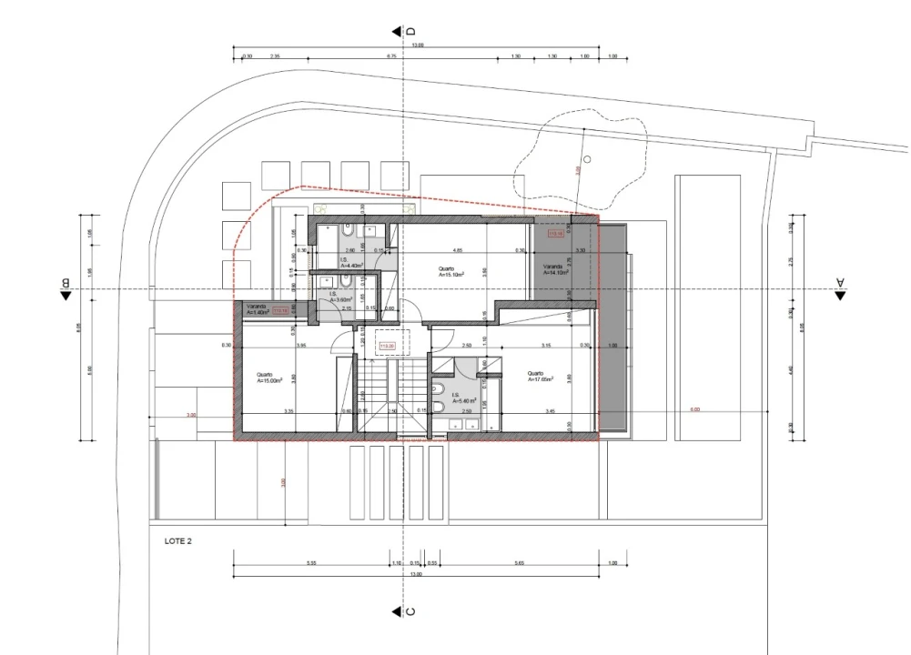 Moradia T3 para Venda em Alcabideche Planta 2