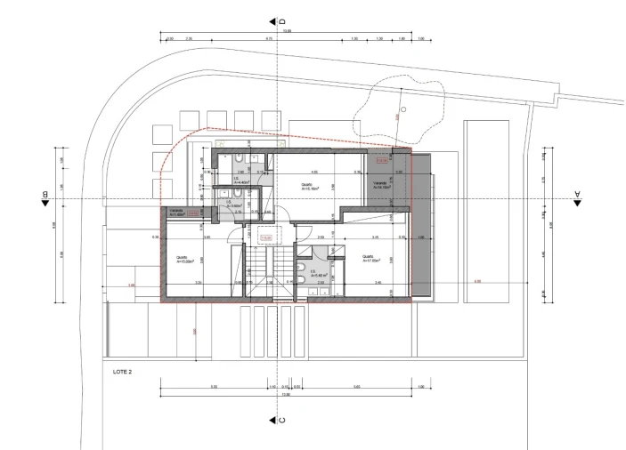 Moradia T3 para Venda em Alcabideche Planta 2
