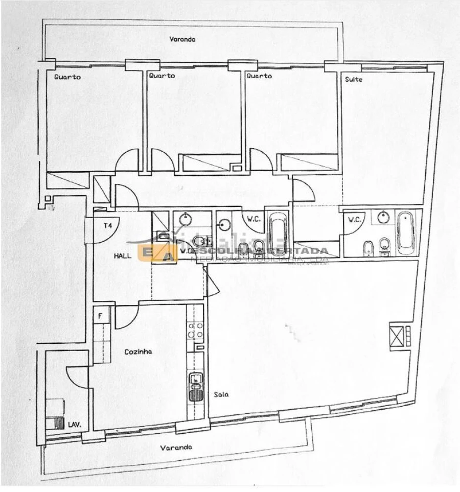 Apartamento T4 para Venda em Perafita, Lavra e Santa Cruz do Bispo Foto 33