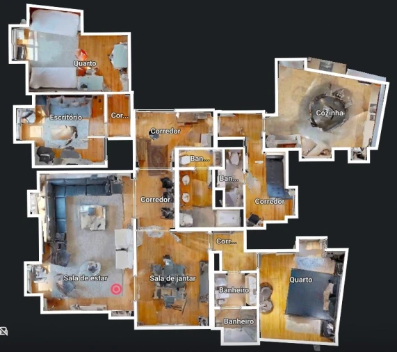 Apartamento T4 para Venda em Misericórdia Planta 1