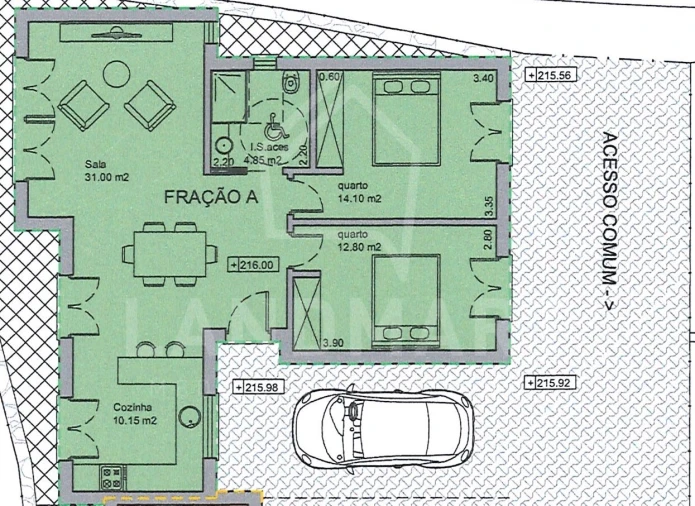 Moradia T2 para Venda em Turquel Foto 4