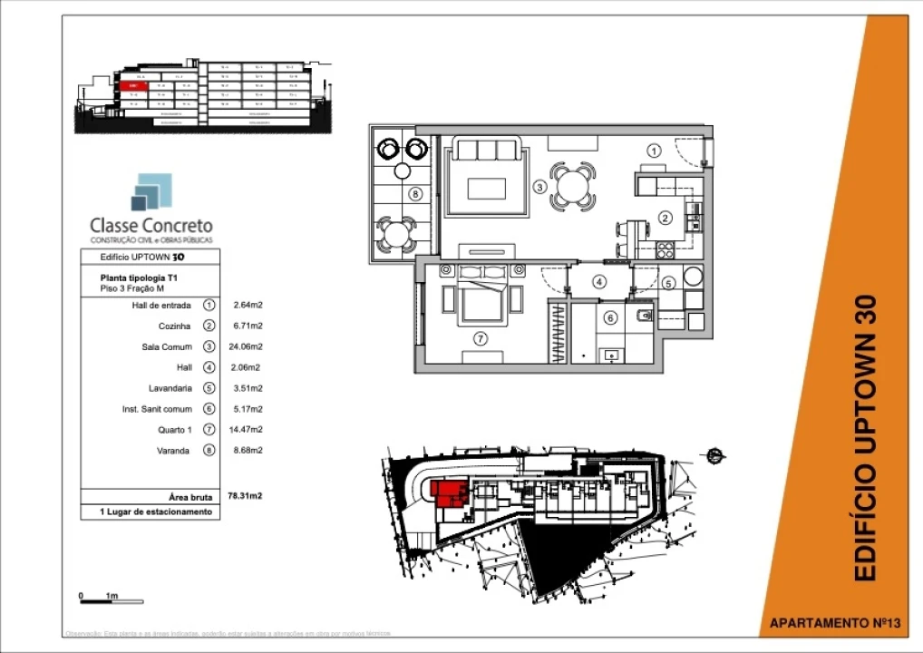 Apartamento T1 para Venda em Machico Foto 25