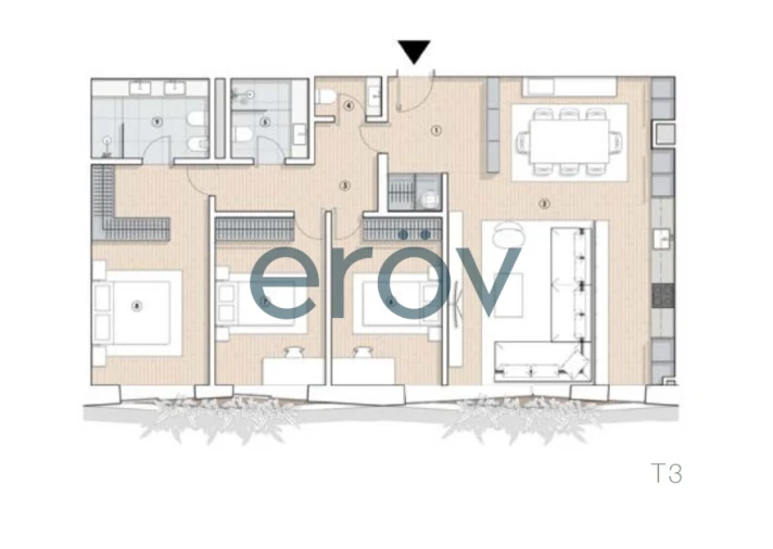 Apartamento T3 para Venda em Paranhos Foto 11