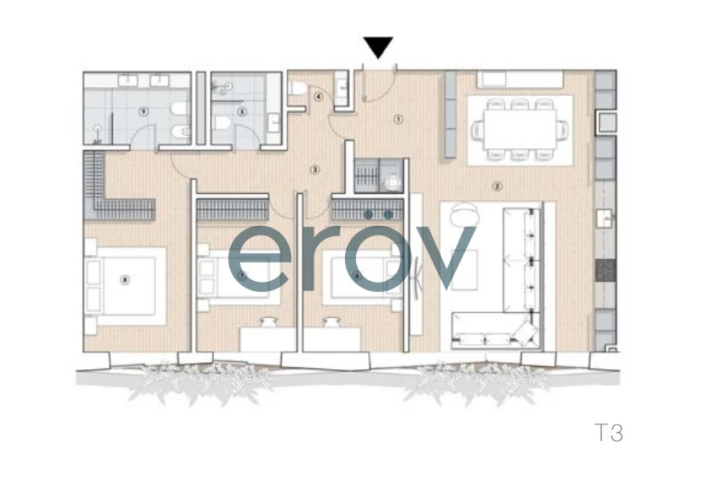 Apartamento T3 para Venda em Paranhos Foto 11