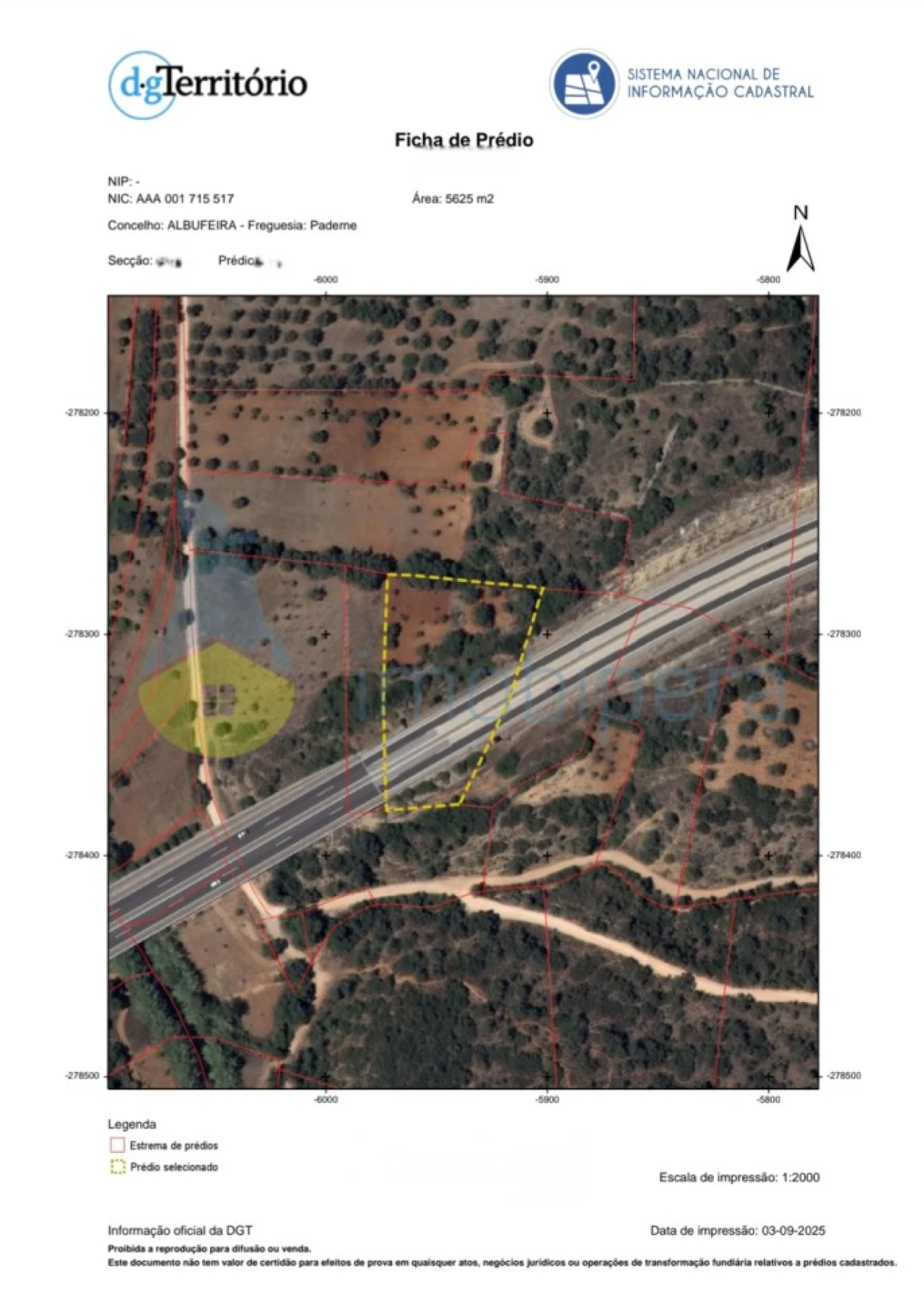 Terreno Agricola ou Rústico para Venda em Paderne Foto 7
