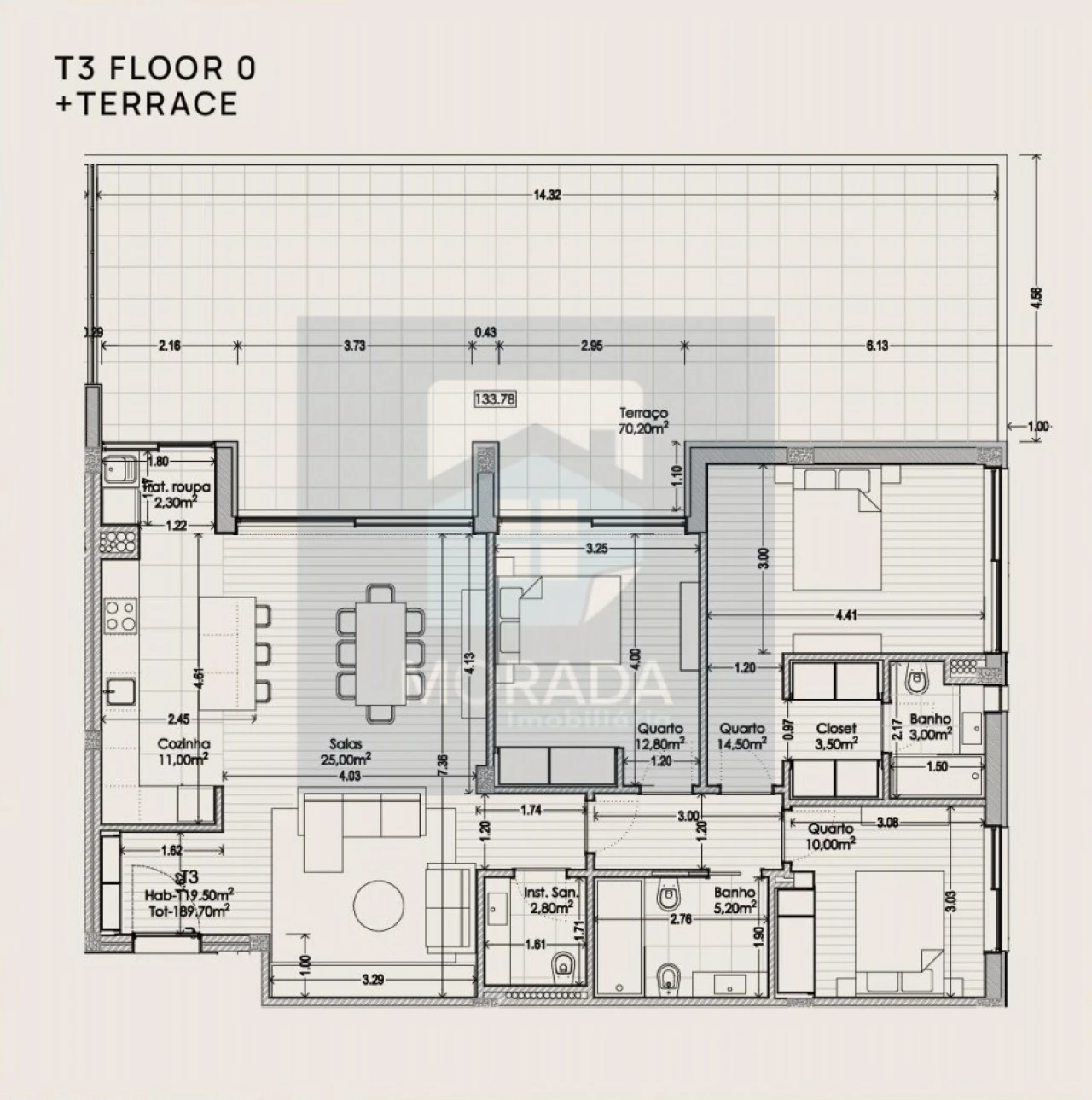 Apartamento T3 para Venda em Aguas Santas Foto 11