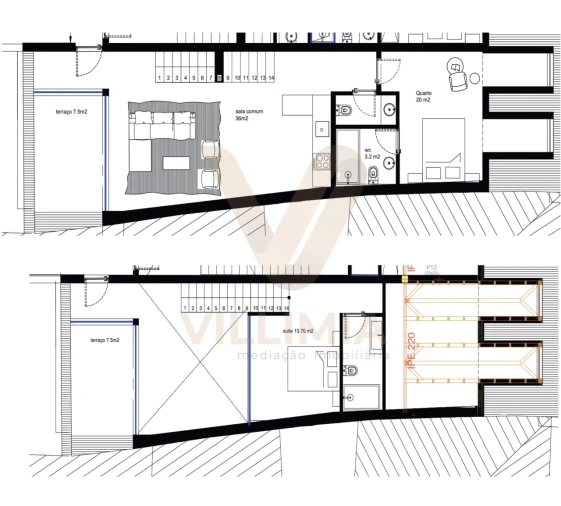 Apartamento T1 para Venda em Arca e Ponte de Lima Foto 2