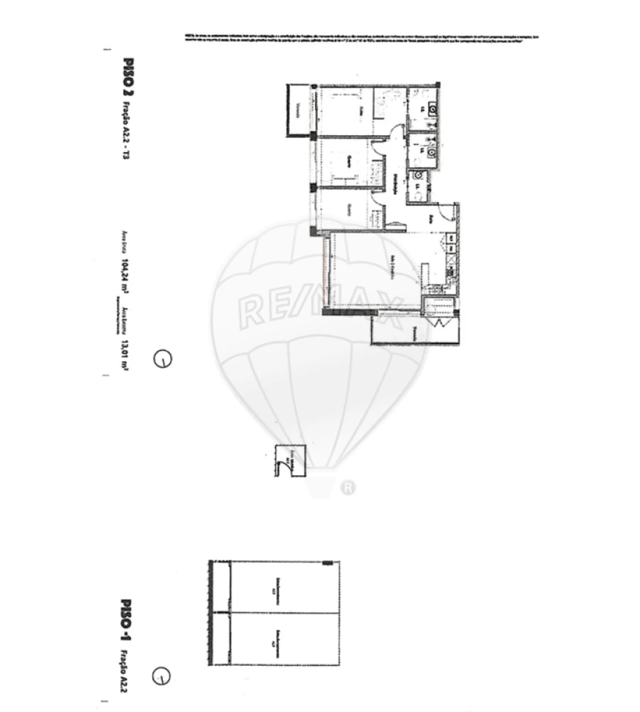 Apartamento T3 para Arrendamento em Santa Marinha e São Pedro da Afurada Foto 22