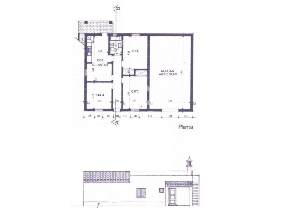 Moradia T2 para Venda em Porches Foto 39