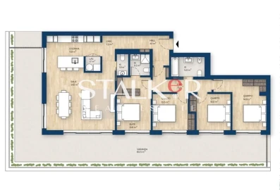 Apartamento T4 para Venda em Canidelo