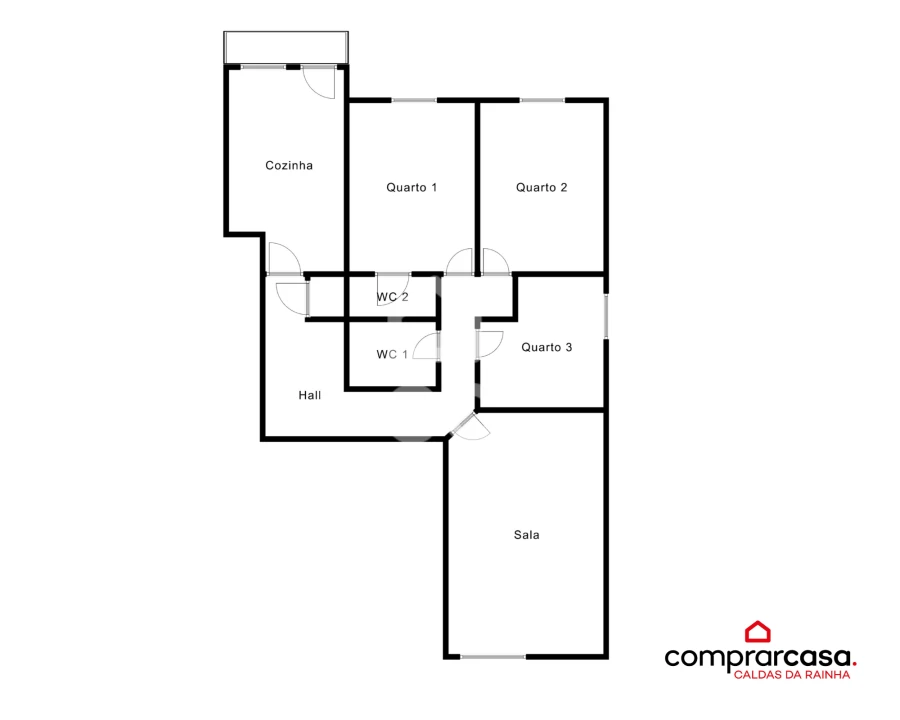Apartamento T3 para Venda em Caldas da Rainha - Santo Onofre e Serra do Bouro Foto 24