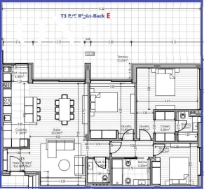 Apartamento T3 para Venda em Aguas Santas