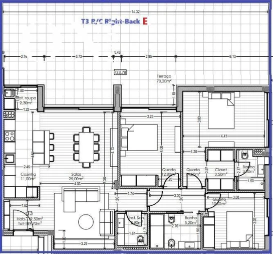 Apartamento T3 para Venda em Aguas Santas Foto 6