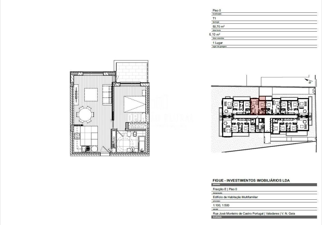 Apartamento T1 para Arrendamento em Gulpilhares e Valadares Foto 16