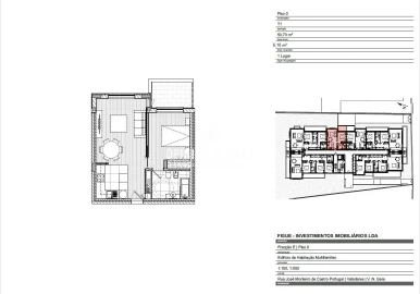 Apartamento T1 para Arrendamento em Gulpilhares e Valadares