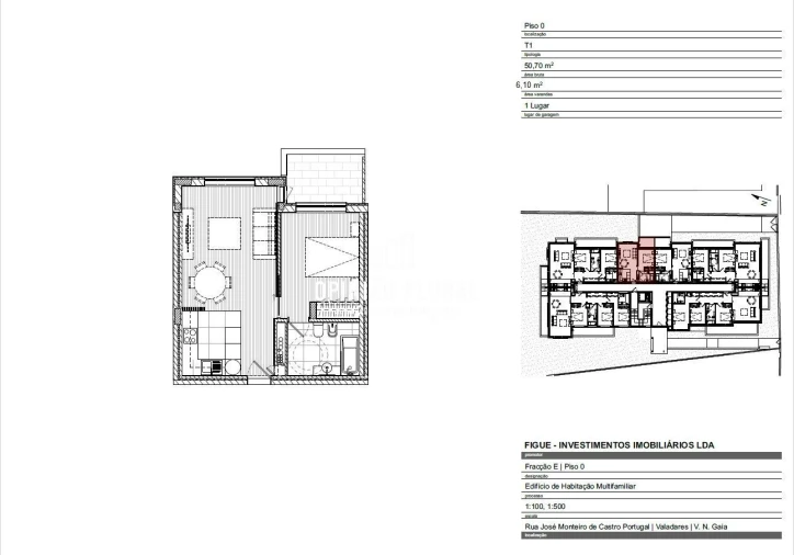 Apartamento T1 para Arrendamento em Gulpilhares e Valadares Foto 16