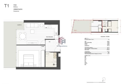 Apartamento T1 para Venda em Matosinhos e Leça da Palmeira