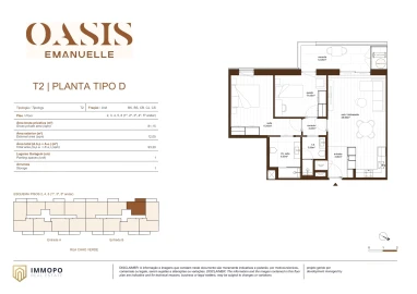 Apartamento T2 para Venda em Rio Tinto
