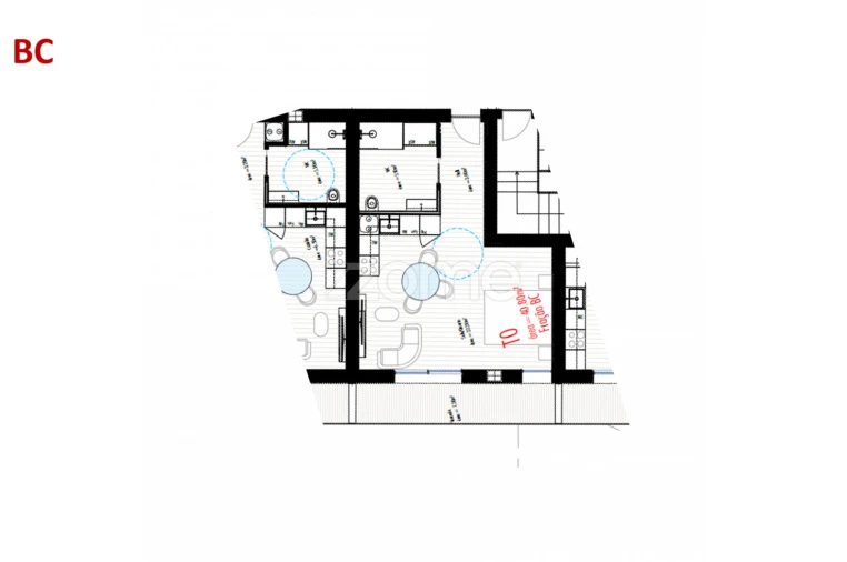 Apartamento T1 para Venda em Freamunde Planta 1