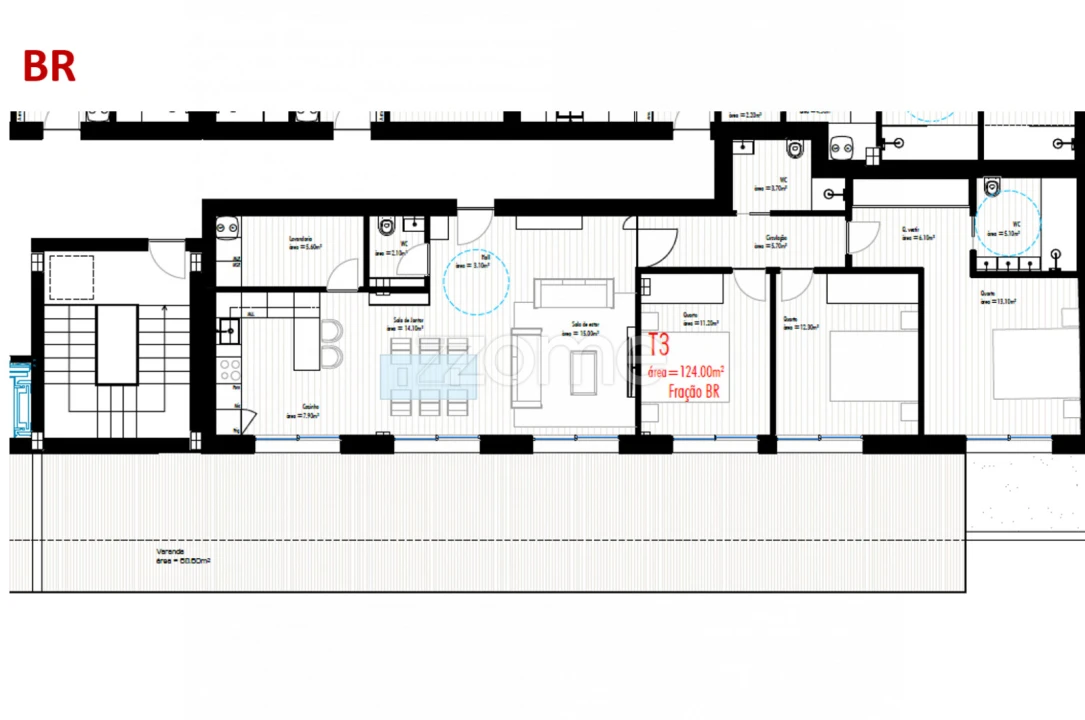 Apartamento T3 para Venda em Freamunde Foto 1