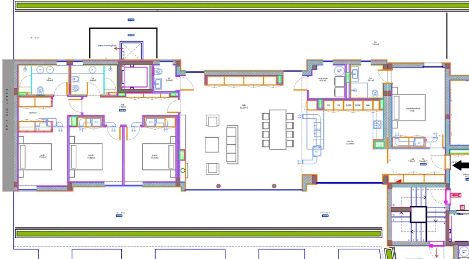 Apartamento T4 para Venda em São Bernardo Planta 1