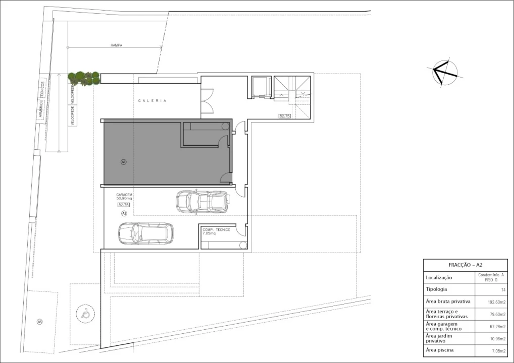 Apartamento T4 para Venda em Cascais e Estoril Planta 4