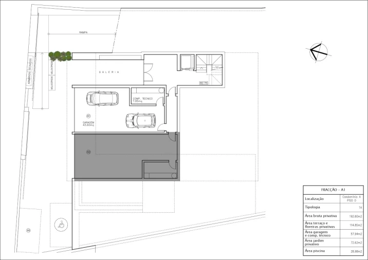 Apartamento T4 para Venda em Cascais e Estoril Planta 2